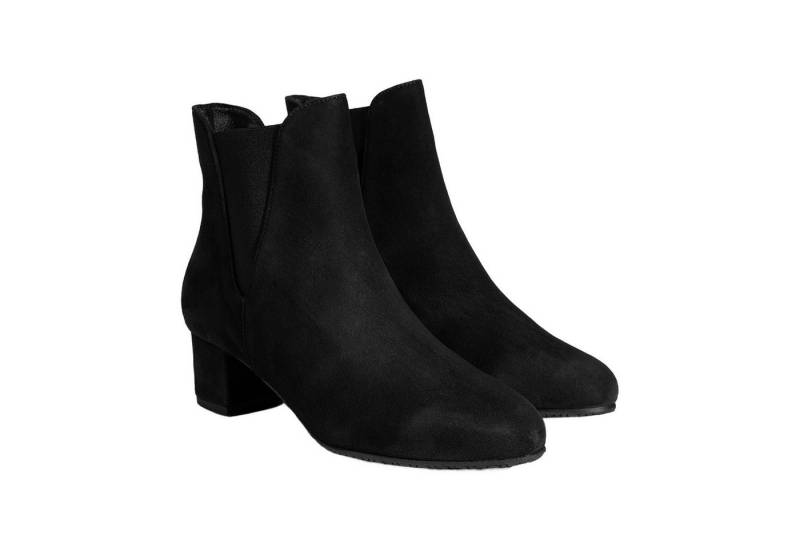 Desa Damen-Ankle-Boots – Obermaterial aus Wildleder, Blockabsatz, elastisc Stiefel von Desa