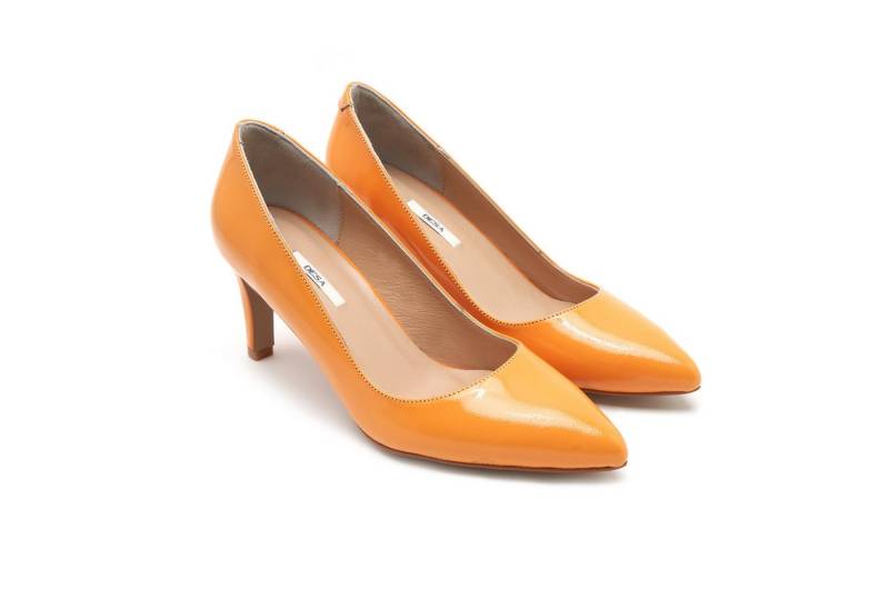 Desa Damen-High Heels aus Kunstleder – Stilettoabsatz, Kunststoffsohle, at Pumps von Desa