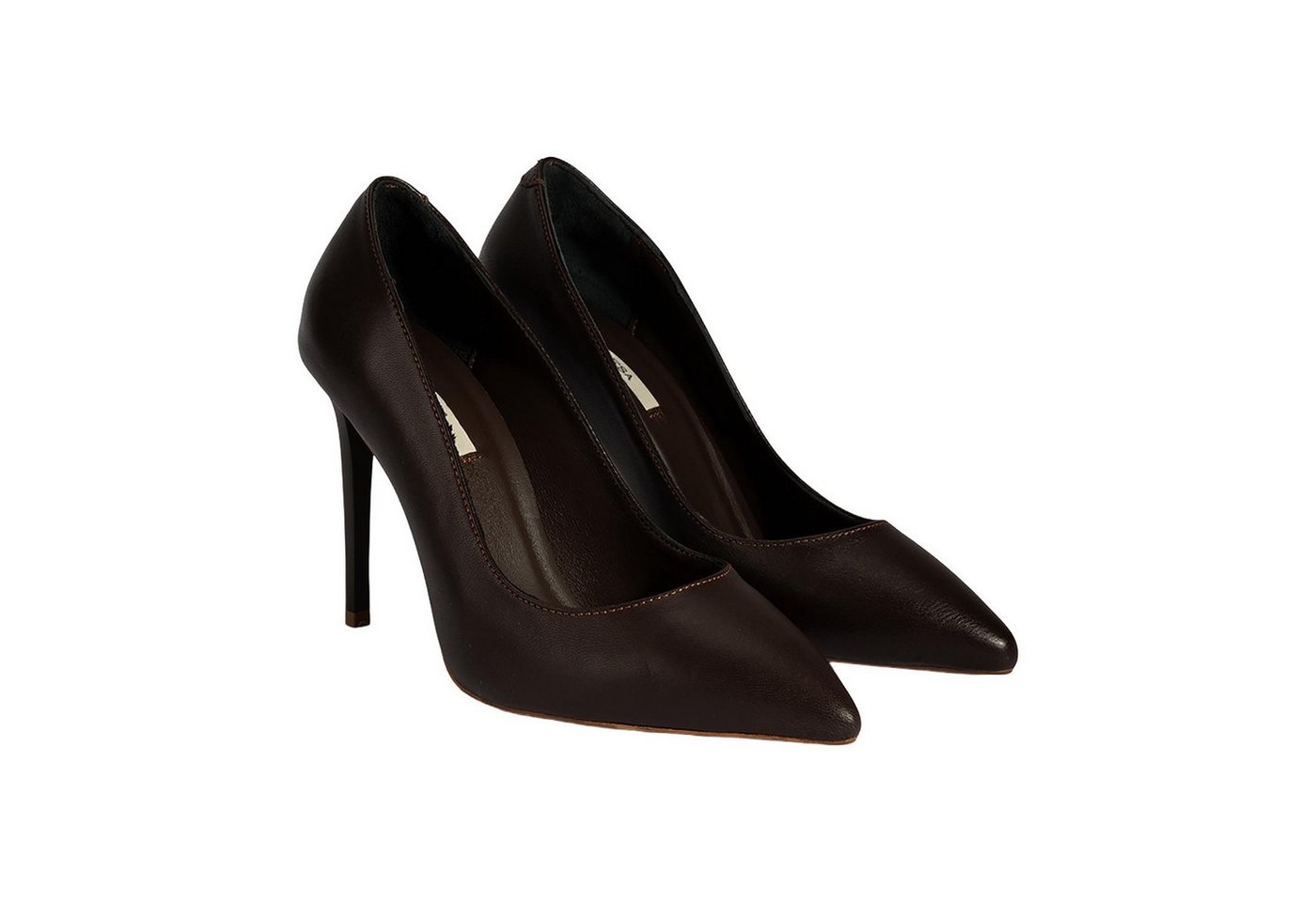 Desa Damen-Lederpumps – Stiletto, 9 cm Absatz, atmungsaktiv, zum Hineinsch Pumps von Desa