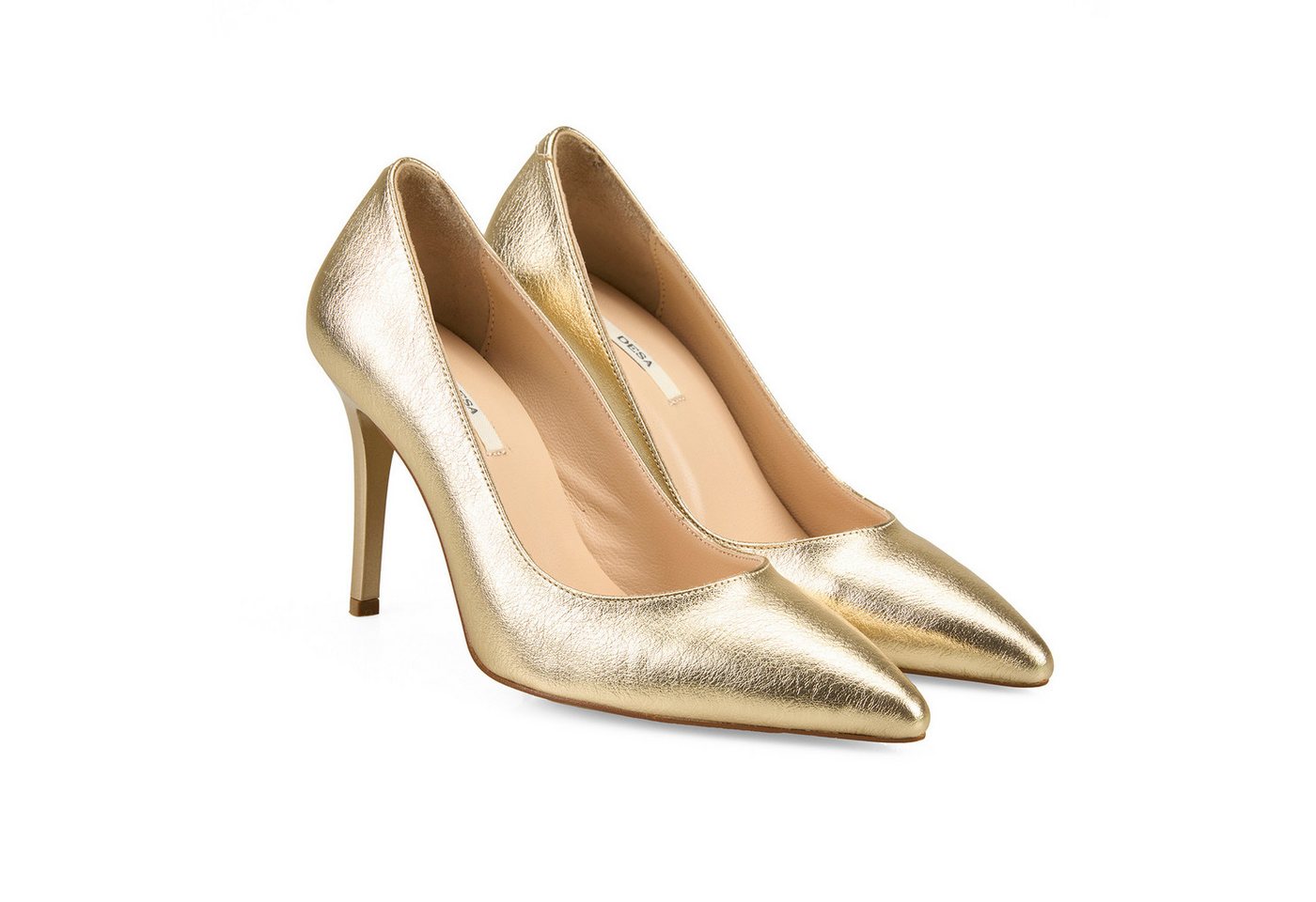 Desa Damen-Pumps aus Kunstleder im klassischen Stiletto-Stiletto-Look, atm Pumps von Desa