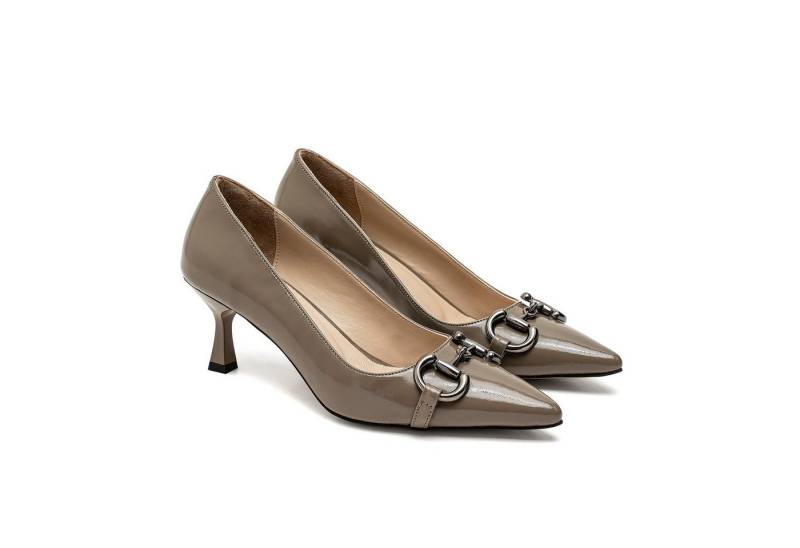 Desa Damen-Pumps aus Kunstleder im klassischen Stiletto-Stiletto-Look, Kun Pumps von Desa