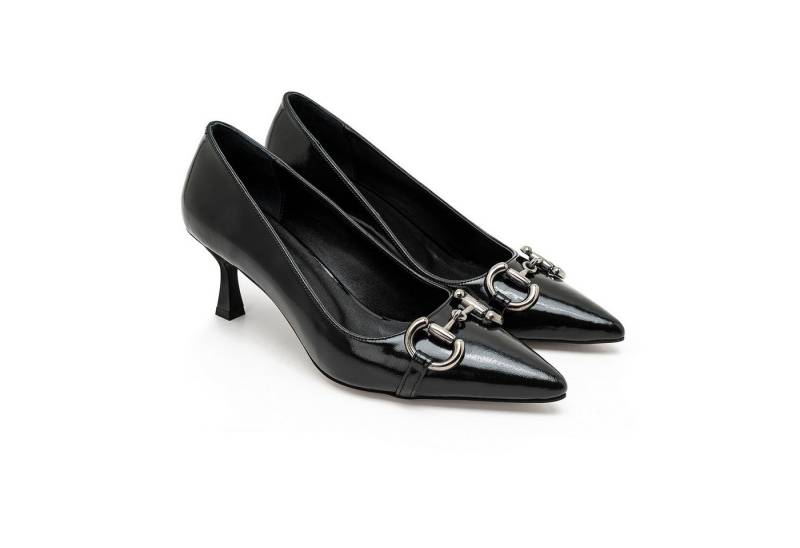 Desa Damen-Pumps aus Kunstleder im klassischen Stiletto-Stiletto-Look, Kun Pumps von Desa