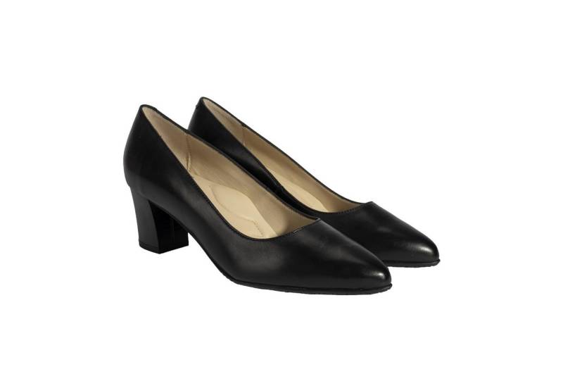 Desa Damen-Slipper – Obermaterial aus Lackleder, zum Hineinschlüpfen, Bloc Loafer von Desa