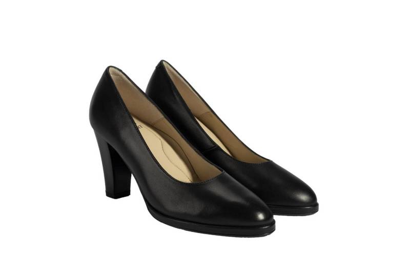 Desa Desa Damen-Slipper – Obermaterial aus Leder, zum Hineinschlüpfen, Bloc Loafer von Desa