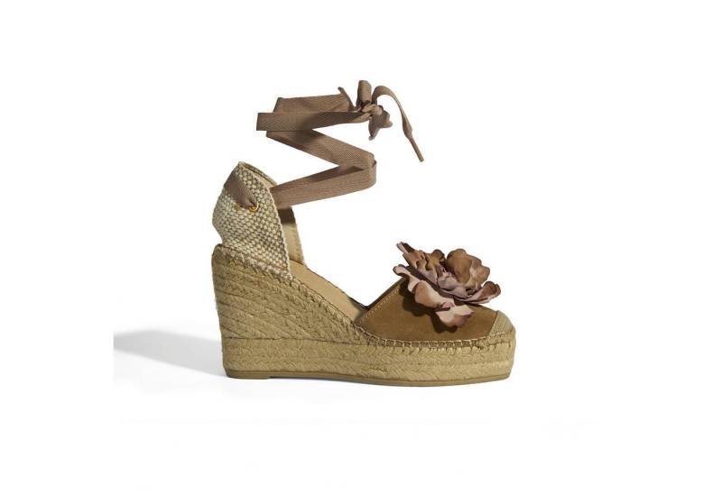 Desa Damen-Slipper – Obermaterial aus Wildleder, Lederfutter, Keilabsatz, Loafer von Desa