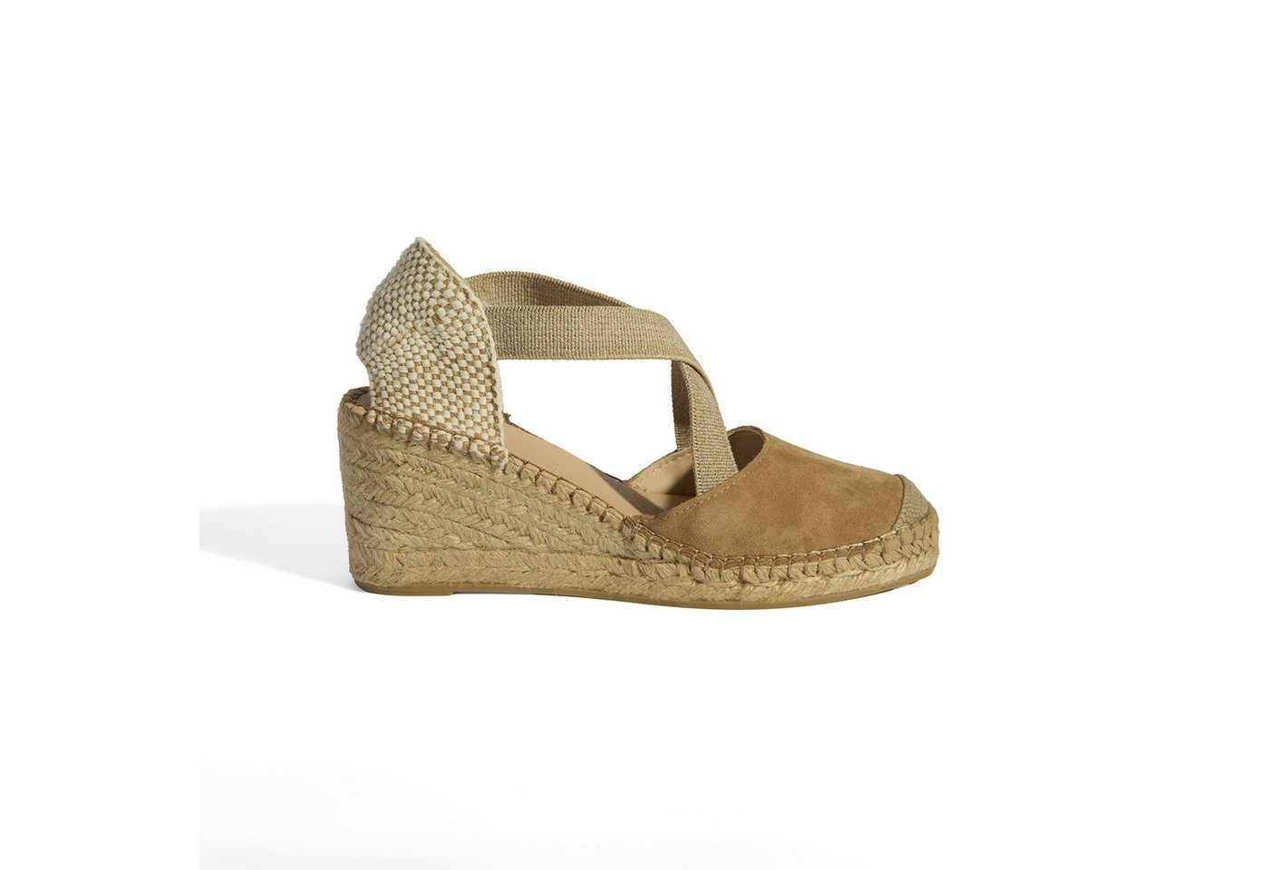 Desa Damen-Slipper – Obermaterial aus Wildleder, Lederfutter, Keilabsatz, Loafer von Desa