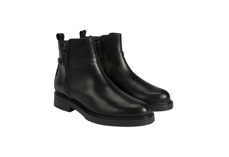 Desa Damen-Stiletto-Stiefel – Obermaterial Leder, Textilfutter, Reißversch Stiefel von Desa