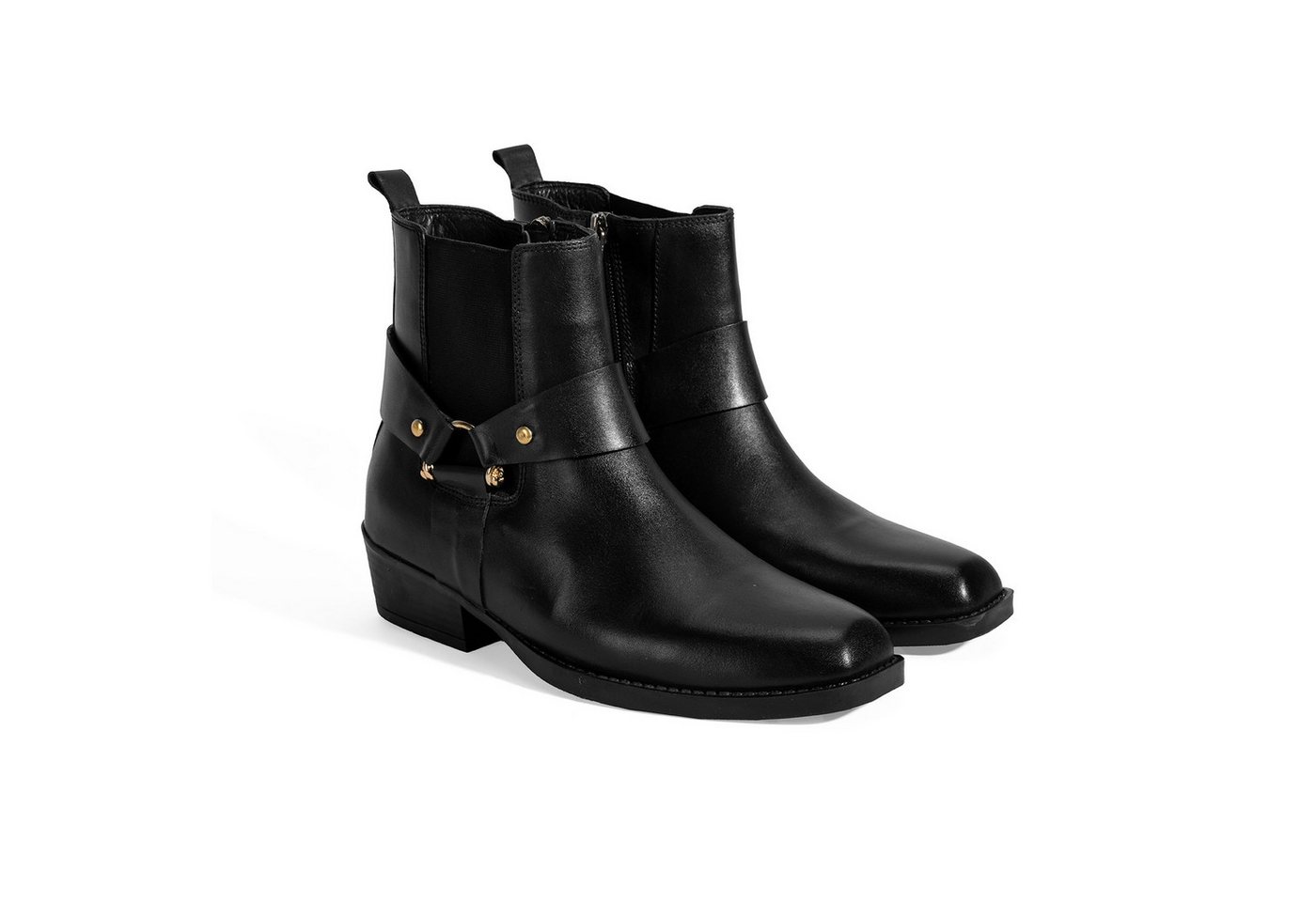 Desa Damenstiefel – Obermaterial aus Leder, elastische Schnürsenkel, flach Stiefel von Desa