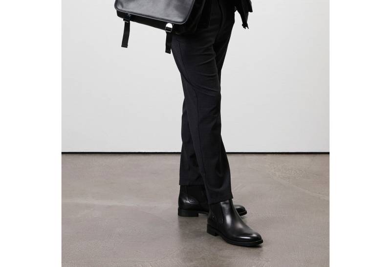 Desa Herren-Lederstiefel – Flacher Absatz, atmungsaktiv Stiefel von Desa