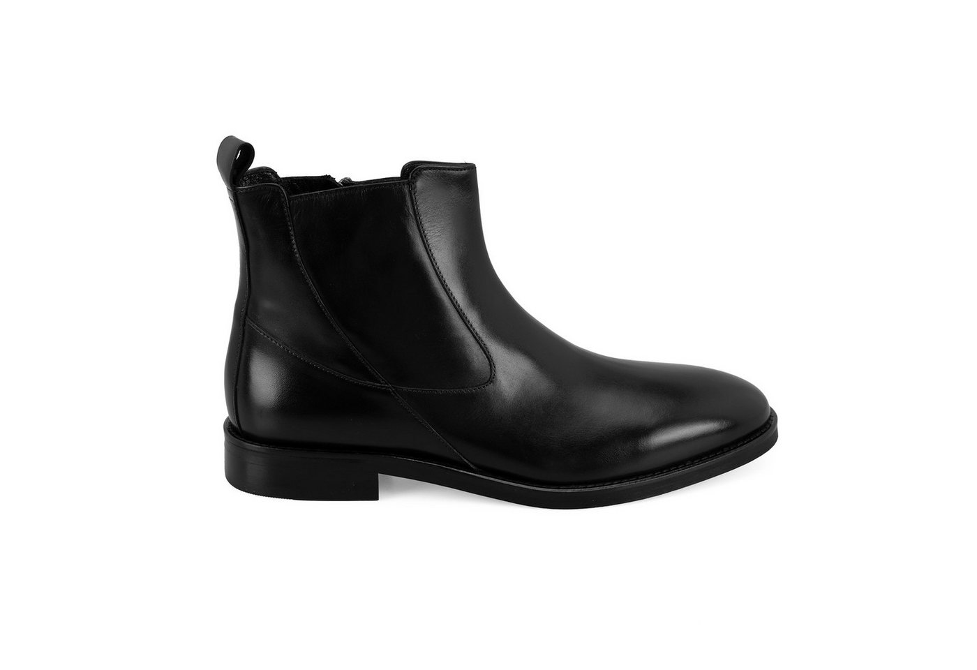 Desa Herren-Lederstiefel zum Hineinschlüpfen – Flacher Absatz, atmungsakti Loafer von Desa