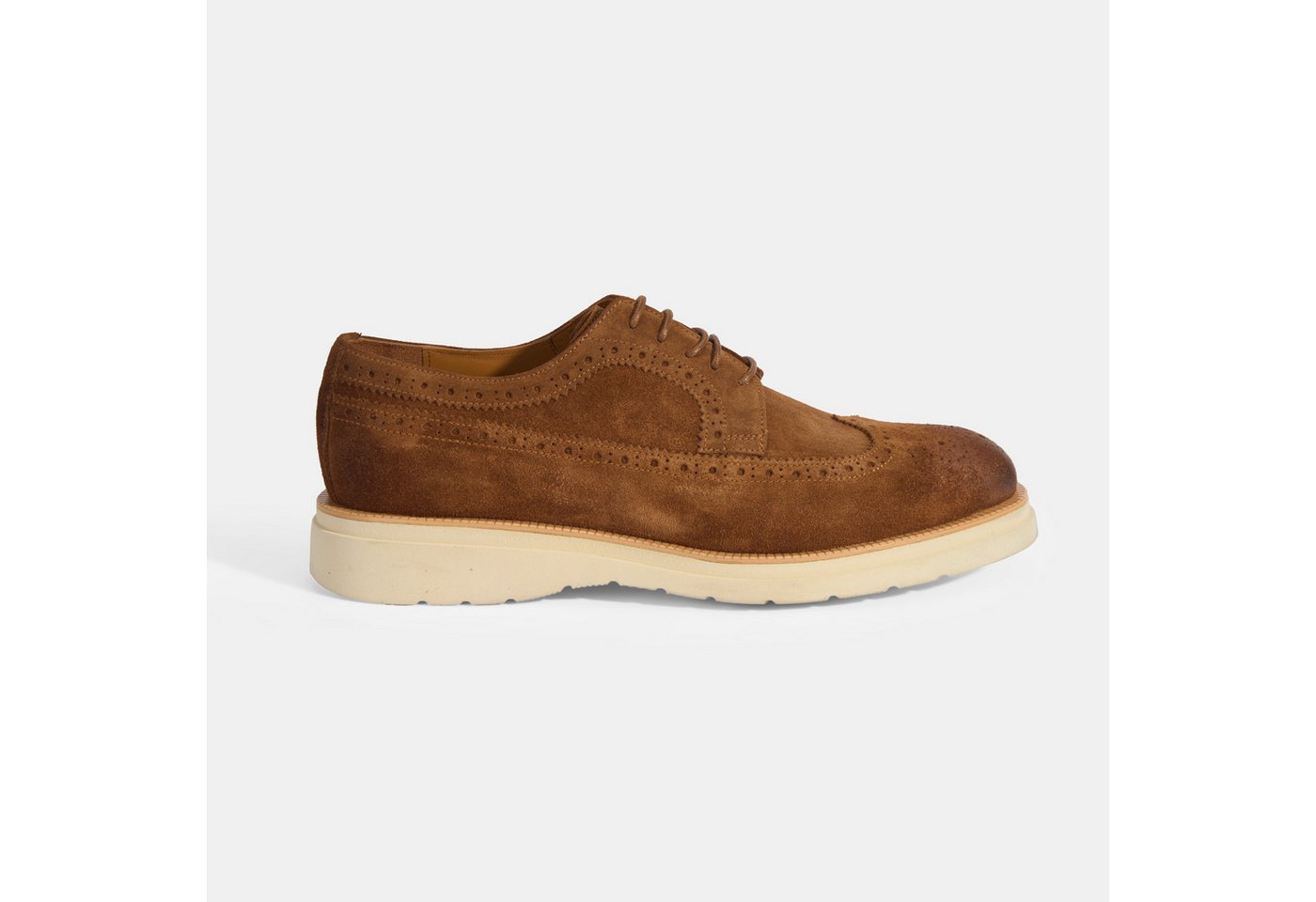 Desa Herren-Slipper – Obermaterial aus Wildleder, Lederfutter, elastische Loafer von Desa