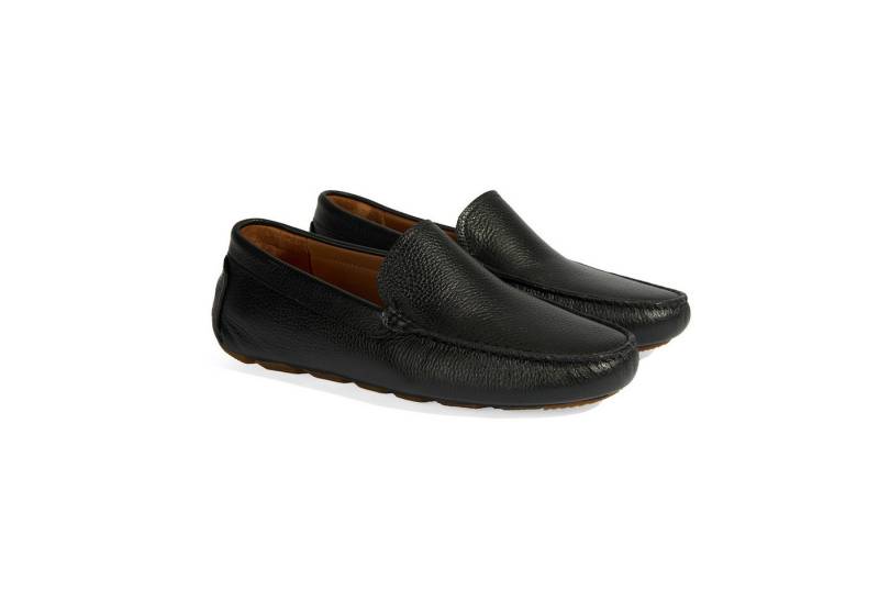 Desa Herren-Slipper – Obermaterial und Futter aus Leder, flacher Absatz, o Loafer von Desa
