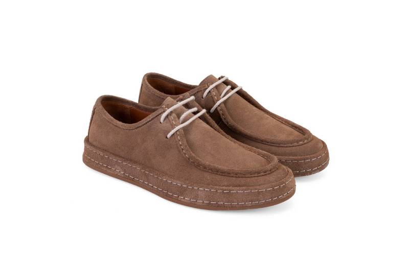 Desa Herren-Slipper aus Wildleder – 3 cm Absatz, atmungsaktiv Loafer von Desa