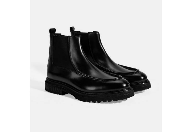 Desa Desa Herrenstiefel – Obermaterial aus Leder, elastische Schnürsenkel, Stiefel von Desa