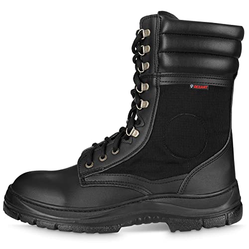 Desant Militärstiefel | Einsatzstiefel | Trekkingstiefel | Wanderstiefel | Wanderschuhe | Tactical Boots | Springerstiefel | Military Boots | Kampfstiefel | Security | Herren | Schwarz | 38 von Desant