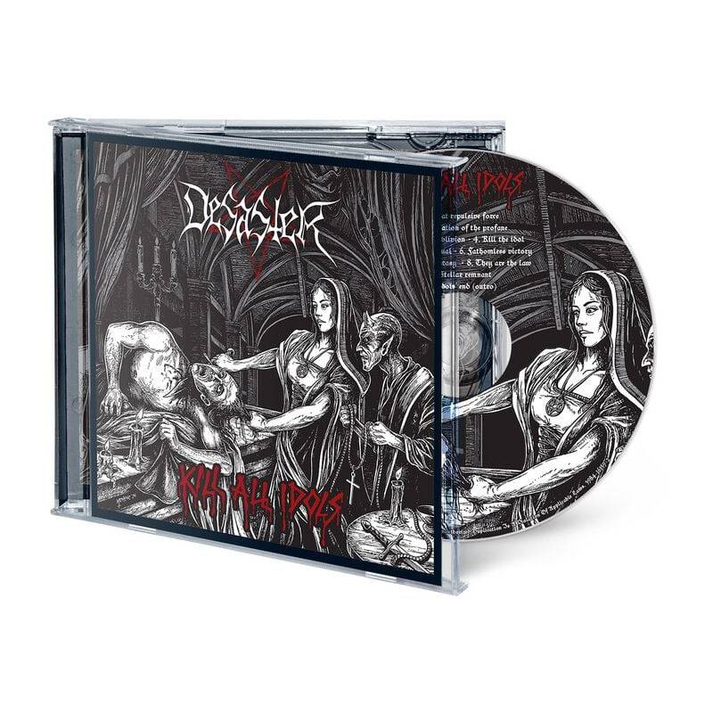 Desaster Kill all Idols CD multicolor Desaster Kill all Idols CD multicolor von Desaster