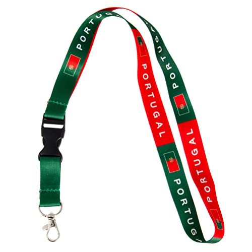 Schlüsselband für Schlüsselanhänger, portugiesisches Souvenir, Land von Portugal von Desert Cactus