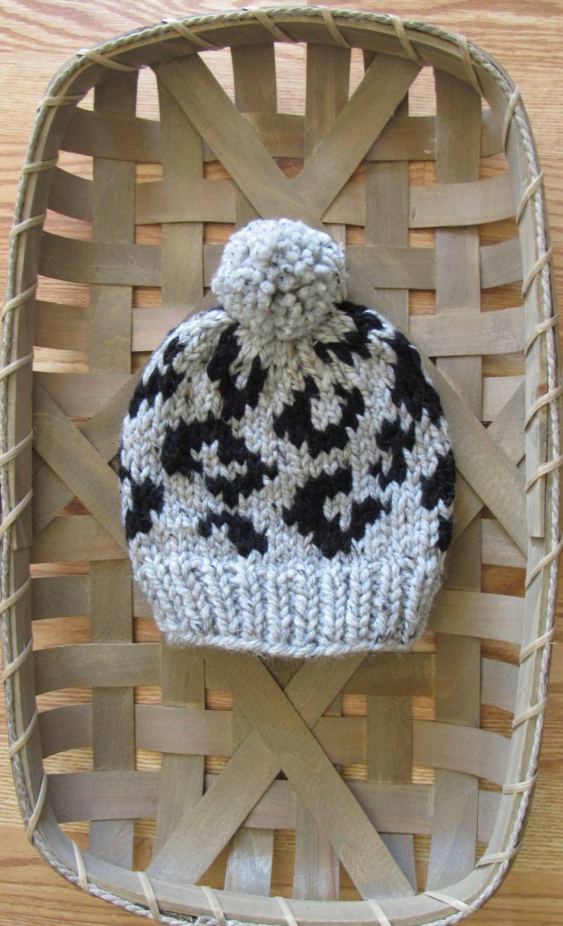 Leopard Print Beanie, Skimütze, Mütze von DesertOwlKnits