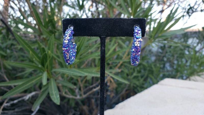 Blaue Glitzernde Reifen, Blaue Funkelnde Abschlussball-Reifen, Pailletten-Reifen, Standardtanz-Reifen von DesertRoseDesigns10