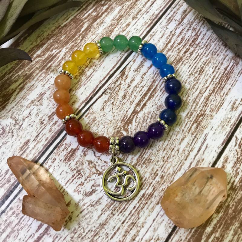 Chakra Armband, Armband Set, Schmuck, Yoga Boho Stapelbare Armbänder, Armbänder Chakra Armband, Armband Set, Schmuck, Yoga Boho Stapelbare Armbänder, Armbänder von DesertRoseMalas