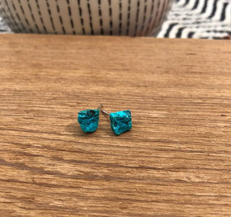 Rohe Chrysokoll Ohrstecker von DesertVagabond