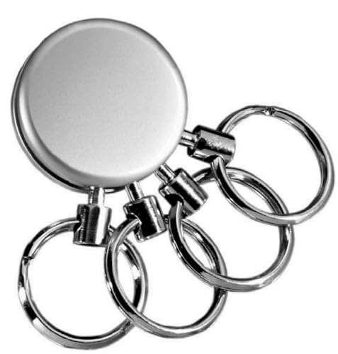 Desi-Schilder Trennring-Einzelschlüsselentnahme-Mattchrom-Schlüsselanhänger-Keyholder-Schlüssel-Keyrings Desi-Schilder Trennring-Einzelschlüsselentnahme-Mattchrom-Schlüsselanhänger-Keyholder-Schlüssel-Keyrings von Desi-Schilder