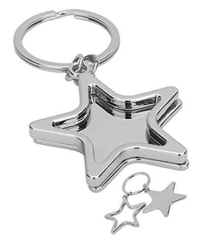 Desi-Schilder Doppelstern Mattchrom Stern Schl├╝sselanh├Ąnger Schl├╝ssel Keyrings Desi-Schilder Doppelstern Mattchrom Stern Schl├╝sselanh├Ąnger Schl├╝ssel Keyrings von Desi-Schilder