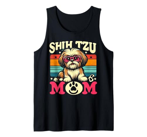 Shih Tzu Mom Shih Tzu Hund Haustier für Frauen Tank Top von Design for Shih Tzu Mom Shih Tzu Dog