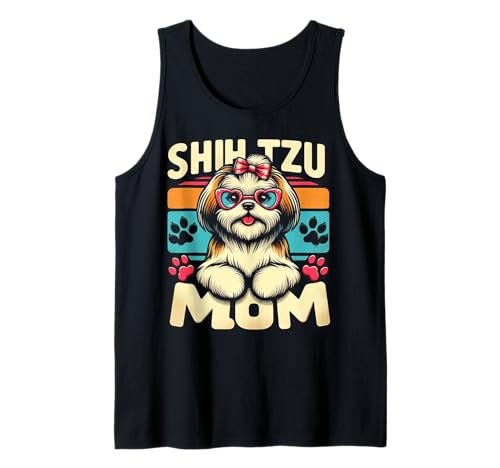 Shih Tzu Mom Shih Tzu Hund Haustier für Frauen Tank Top von Design for Shih Tzu Mom Shih Tzu Dog
