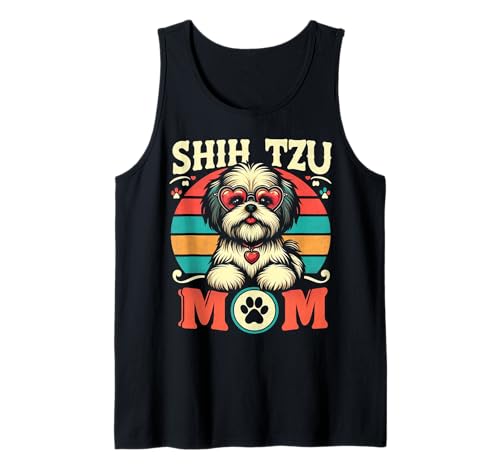 Shih Tzu Mom Shih Tzu Hund Haustier für Frauen Tank Top von Design for Shih Tzu Mom Shih Tzu Dog