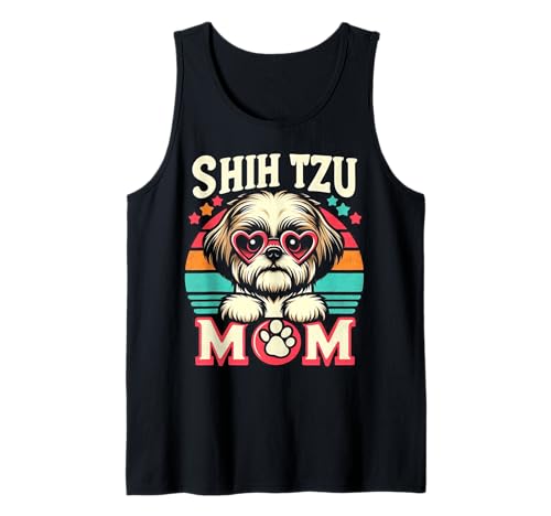 Shih Tzu Mom Shih Tzu Hund Haustier für Frauen Tank Top von Design for Shih Tzu Mom Shih Tzu Dog