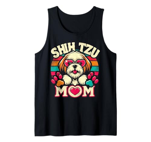 Shih Tzu Mom Shih Tzu Hund Haustier für Frauen Tank Top von Design for Shih Tzu Mom Shih Tzu Dog