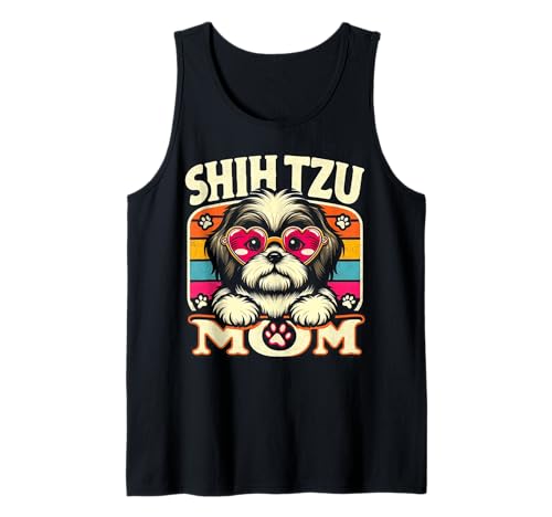 Shih Tzu Mom Shih Tzu Hund Haustier für Frauen Tank Top von Design for Shih Tzu Mom Shih Tzu Dog