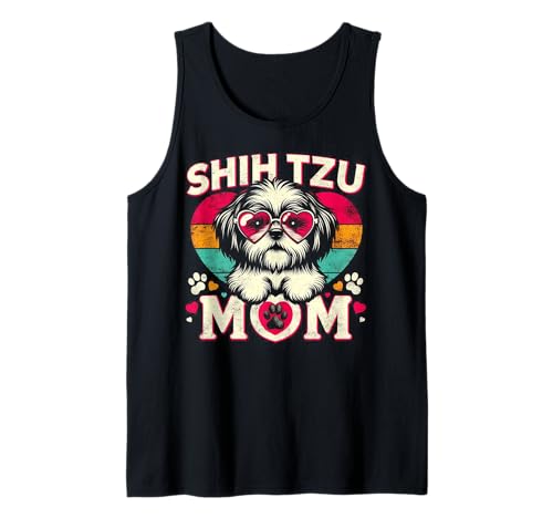 Shih Tzu Mom Shih Tzu Hund Haustier für Frauen Tank Top von Design for Shih Tzu Mom Shih Tzu Dog