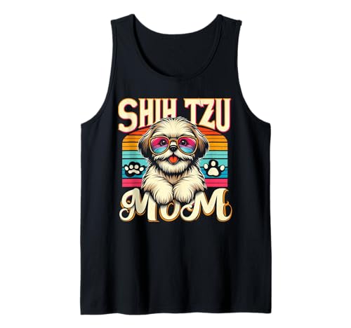 Shih Tzu Mom Shih Tzu Hund Haustier für Frauen Tank Top von Design for Shih Tzu Mom Shih Tzu Dog