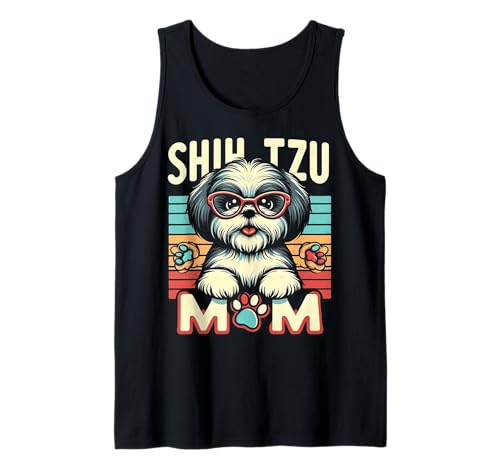 Shih Tzu Mom Shih Tzu Hund Haustier für Frauen Tank Top von Design for Shih Tzu Mom Shih Tzu Dog
