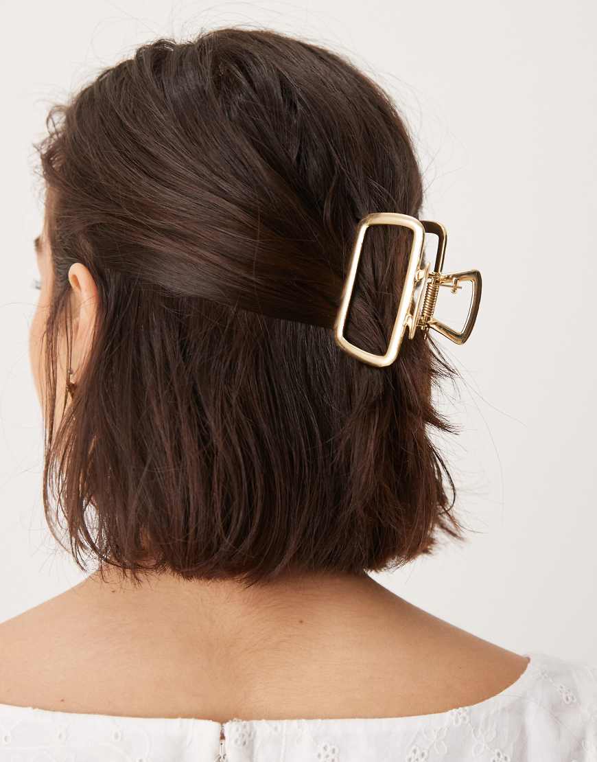 DesignB London - Kleine Haarklammer in Gold-Goldfarben DesignB London - Kleine Haarklammer in Gold-Goldfarben von DesignB London