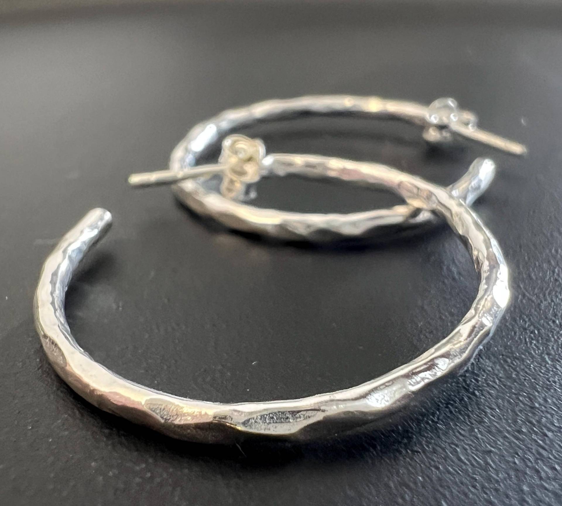 Creolen 925 Silber, Offen, Mit Muster | Bx10 Creolen 925 Silber, Offen, Mit Muster | Bx10 von DesignByAnniUndRico