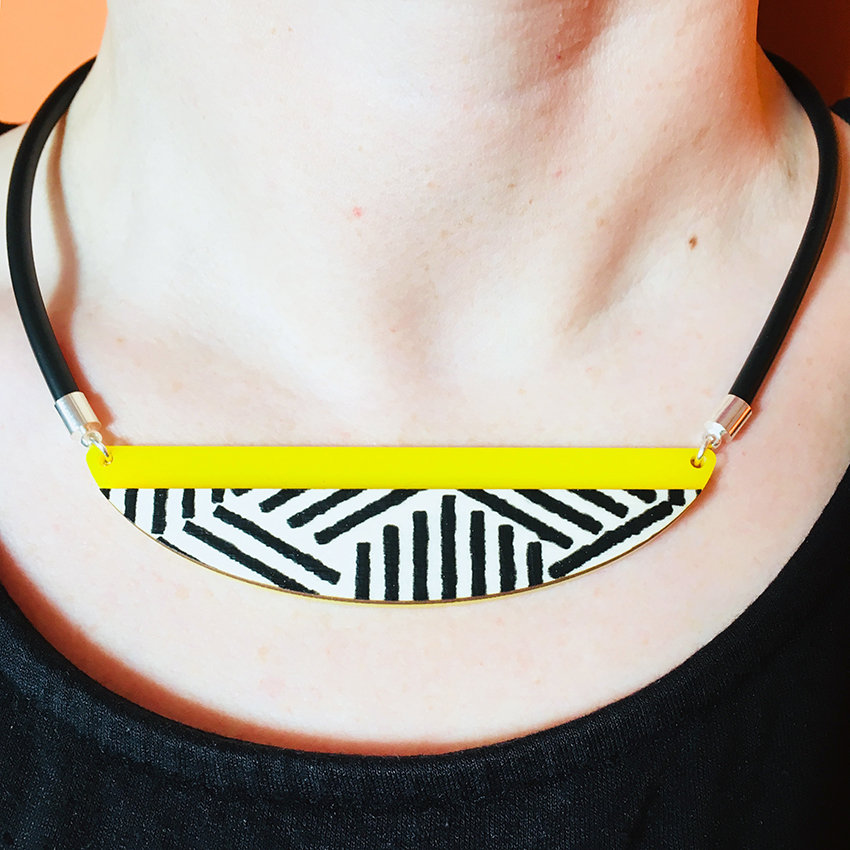 Zebra-Halskette von DesignBySource