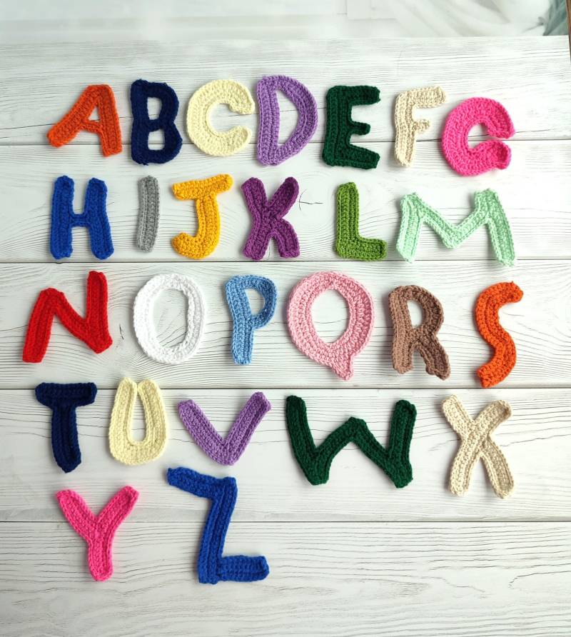 Applikation Buchstaben. Personalisierter Buchstabe Aufnäher von DesignCozyHome