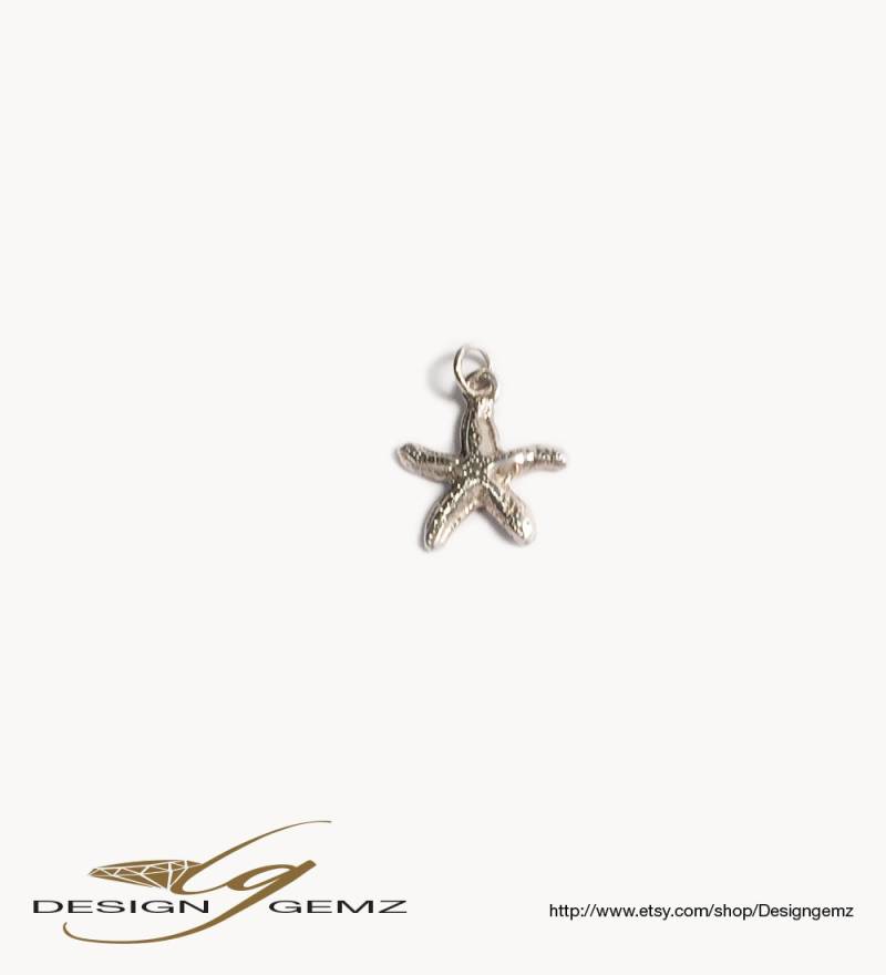 sterling Silber Seestern Anhänger sterling Silber Seestern Anhänger von DesignGemz