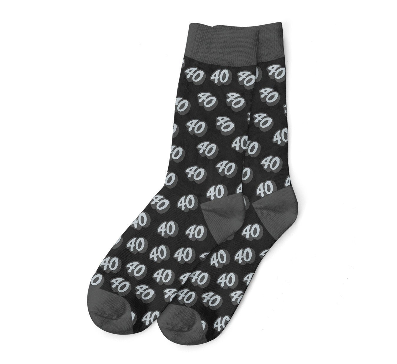 40. Geburtstag Socken Geschenk Für Männer Andenken Idee Ihn Mann Papa Freund 40 Jahre Alt Party Requisite Favor von DesignInventPrints