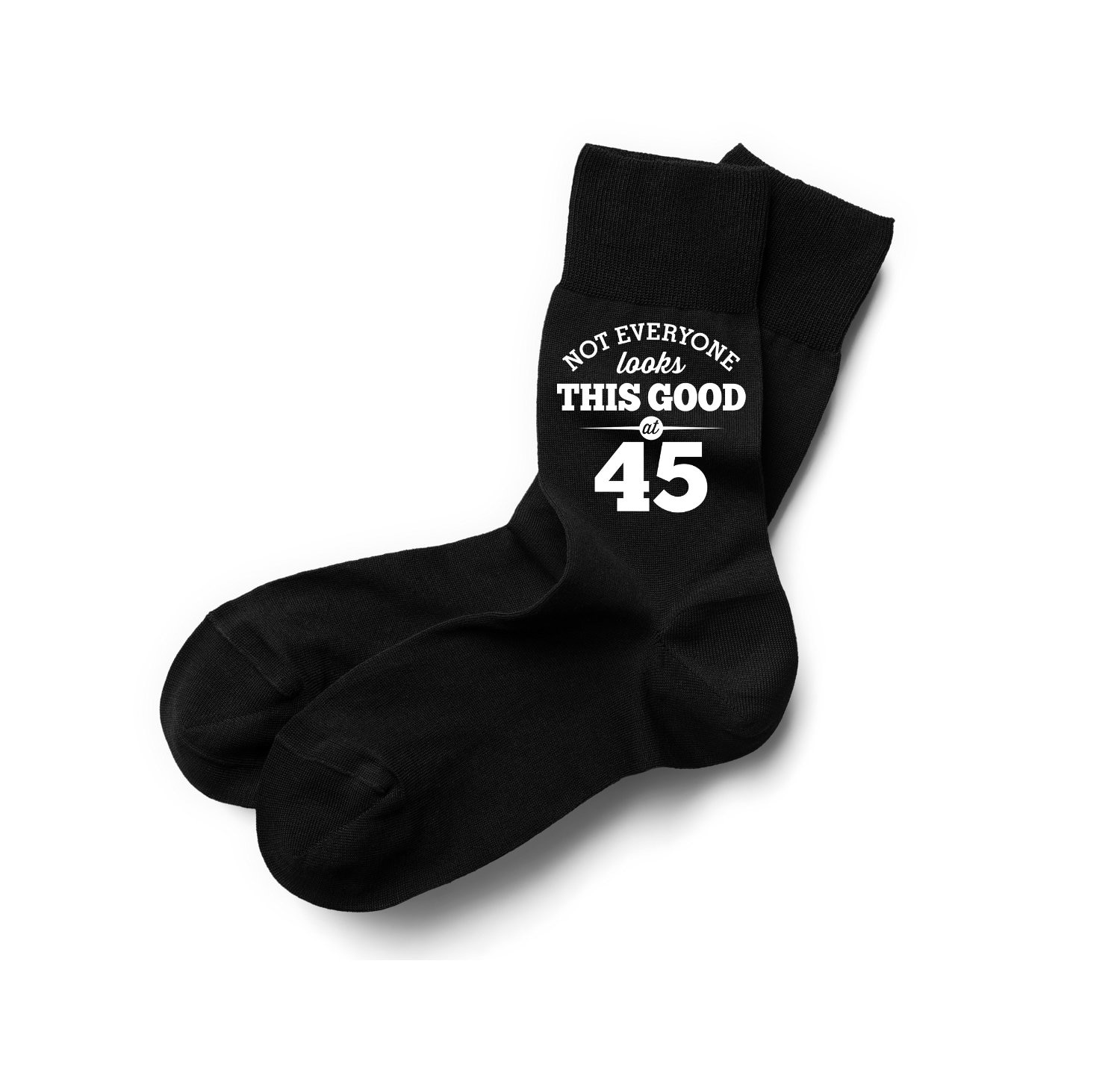 45.geburtstagssocken, Vintage Socken 45.geburtstag Geschenk Idee 45 Jahre Alt Größe Uk 6 Bis 11 - Usa 7 12 von DesignInventPrints