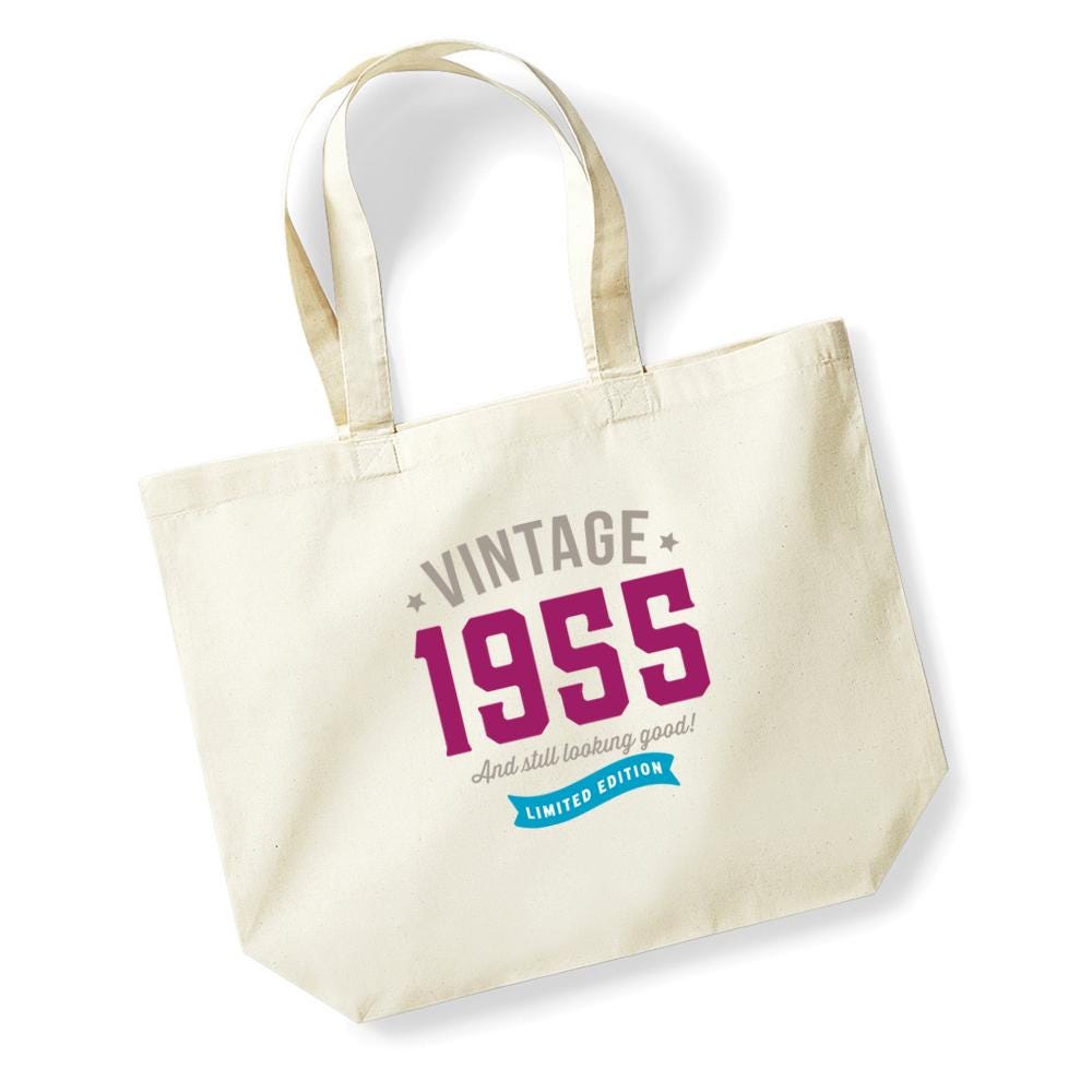 70. Geburtstag, Geburtstag Idee, Tasche, Tote, Einkaufstasche, Tolles Geschenk Zum von DesignInventPrints