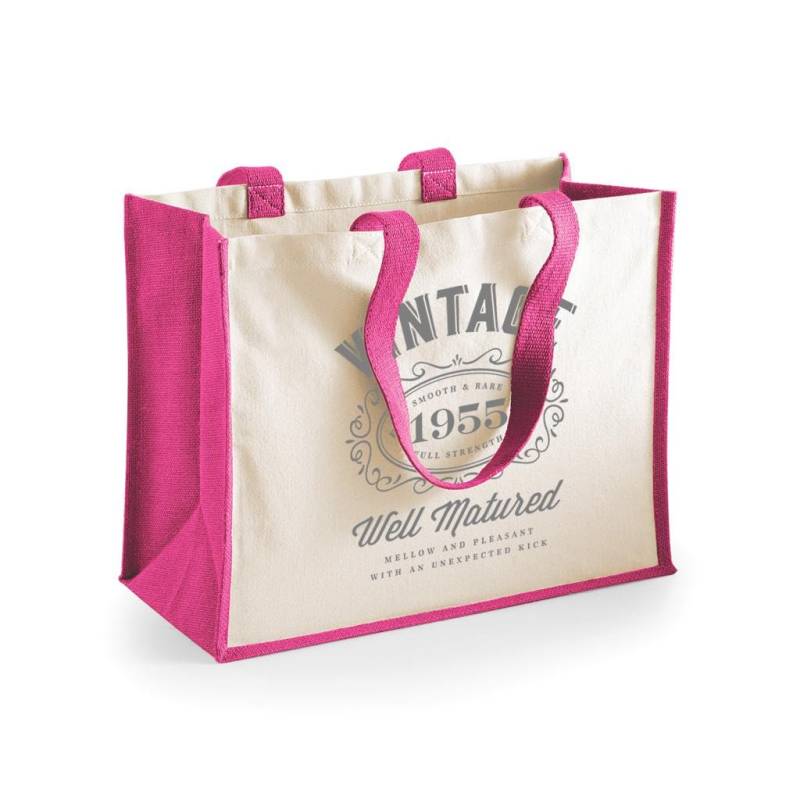 70Er Geburtstag Geschenkidee Tasche Tote Einkaufstasche Geschenk Andenken von DesignInventPrints