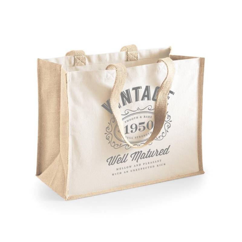 75. Geburtstag Geschenk Idee Tasche Tote Einkaufstasche 75 Andenken von DesignInventPrints