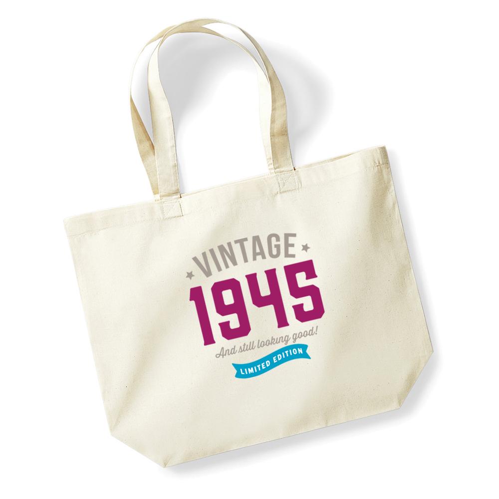 80Er Geburtstag, Geburtstag Idee, Tasche, Tote, Einkaufstasche, Tolles Geschenk Zum von DesignInventPrints