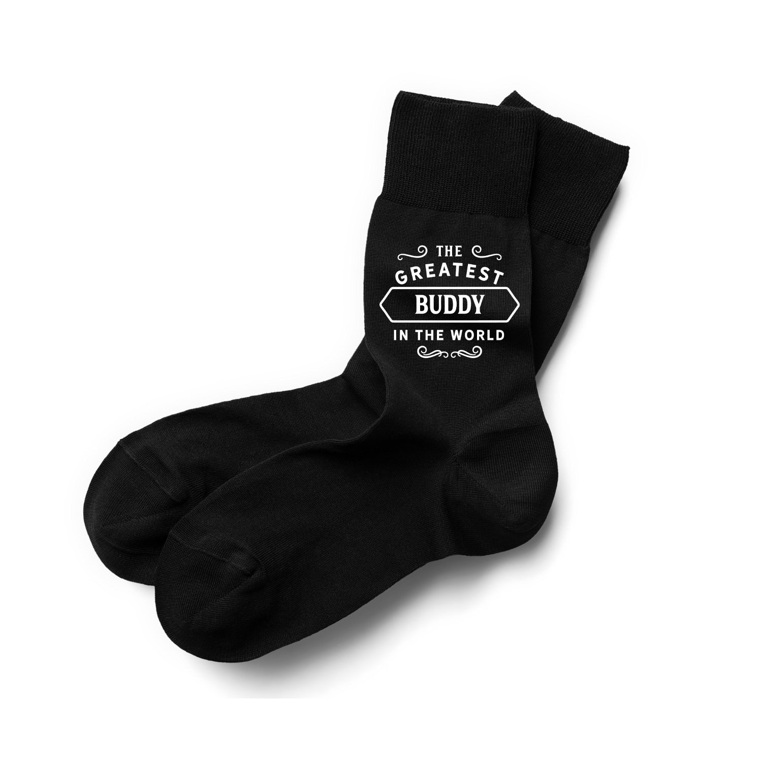 Buddy Geschenk, Schwarze Socken, To Be, Personalisierte Geburtstagsgeschenk, Andenken Geschenk Für Buddy, Best Super von DesignInventPrints