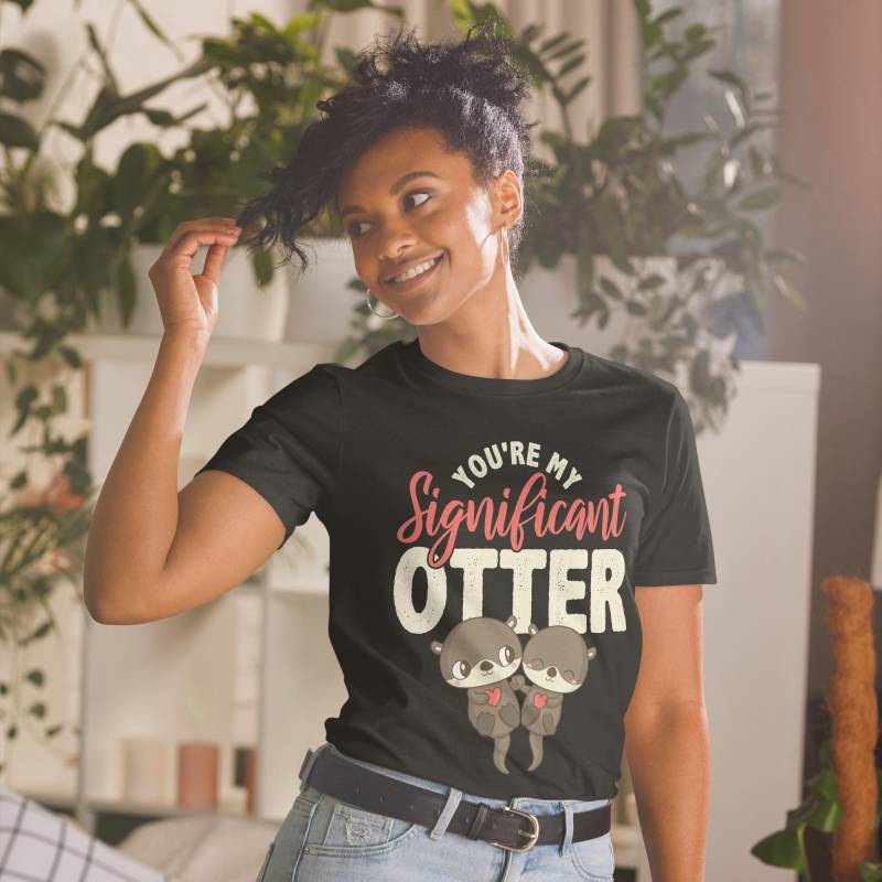 Du Bist Mein Otter Süßes Wortspiel T-Shirt von DesignJellie