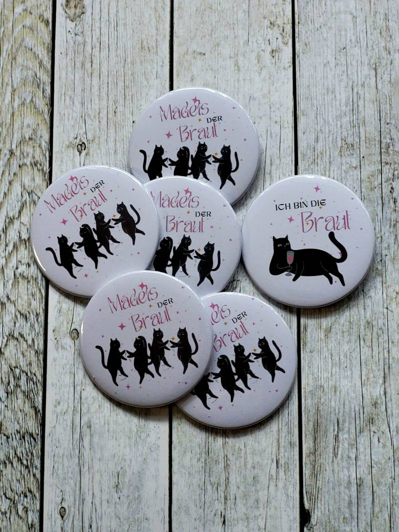 Buttons Jga Mädels Der Braut/Ich Bin Die von DesignKoeppchen